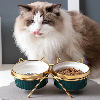 Premium Ceramic Cat Bowl